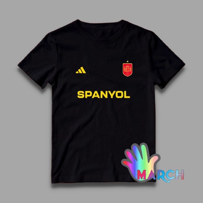 UEFA EURO 2024 Euro 2024 SPAIN Country Soccer T-Shirt/Spanish Team T-Shirt 1 t-shirt