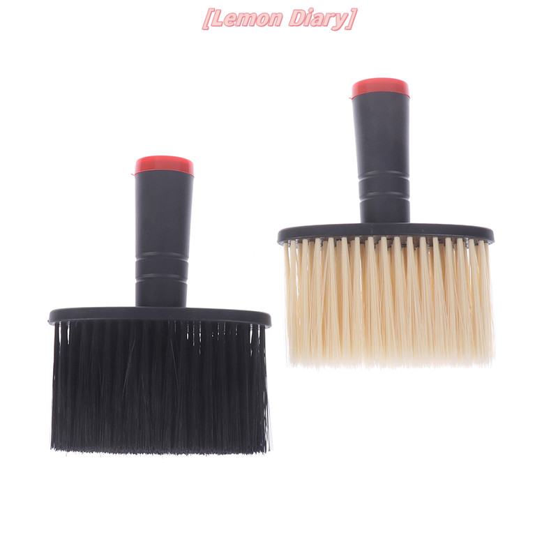 แอลดี| Professional Soft Neck Face Duster แปรงตัดผมผมทําความสะอาด Hairbrush แปรงเครา Salon Cutg Hairdressing จัดแต่งทรงผมเครื่องมือใหม่