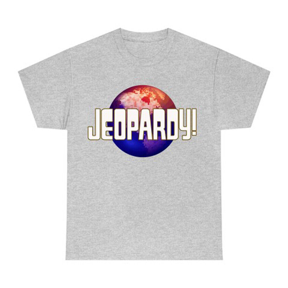 Good Printing Soft Jeopardy Game Show Logo Mens Grey T-Shirt