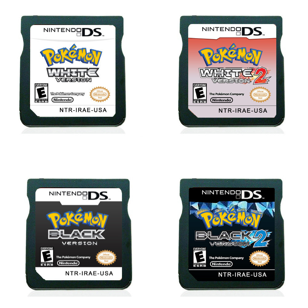 3ds NDS GBA คอนโซลตลับหมึกวิดีโอเกม Pokémon Card