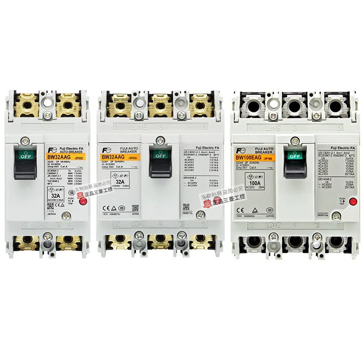 Fuji Circuit Breaker Air Switch BW32AAG BW50EAG BW63EAG BW100EAG