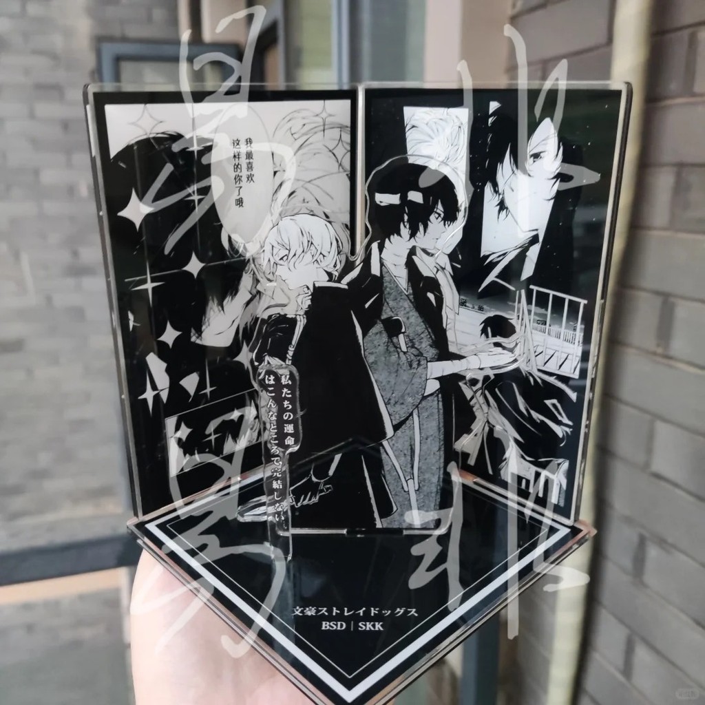 Dazai Osamu ของขวัญของเล่นตัวเลขขาตั้งอะคริลิคอะนิเมะรุ่น Action Figure เครื่องประดับอุปกรณ์เสริมรุ่น Guramn Nakajima Atsushi 伊ざ