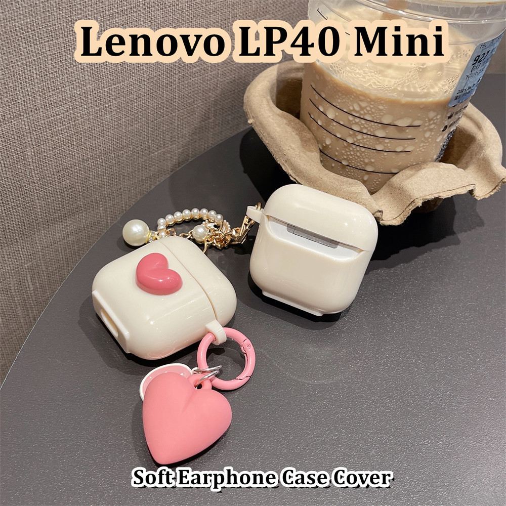 ส่วนลดสําหรับ Lenovo LP40 Mini Case Butterfly Shaped Soft Silicone Headphone Case Casing Cover