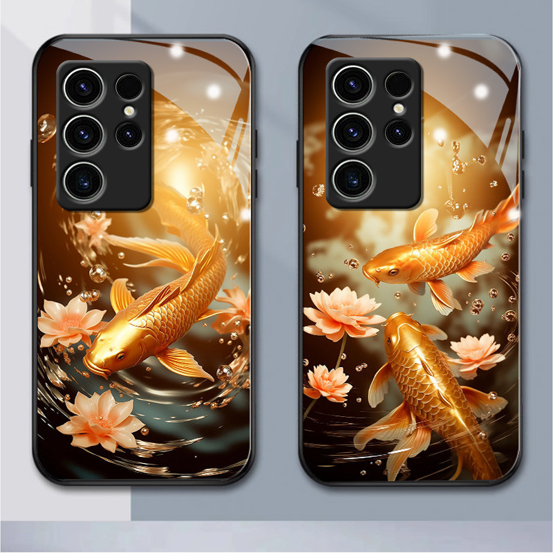เคสกระจก Samsung S Series หรูหรา S23Ultra5G S10 S20 S21 S21plus S22PLUS s23plus s24 S24plus5G S24Ult