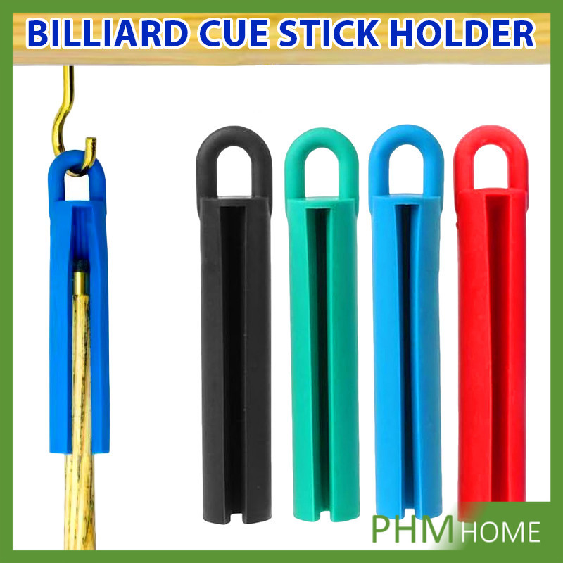 ยางแขวนไม้คิว อุปกรณ์เสริมบิลเลียด จัดระบบประหยัดพื้นที่ เก็บง่าย Billiard Cue Shelf