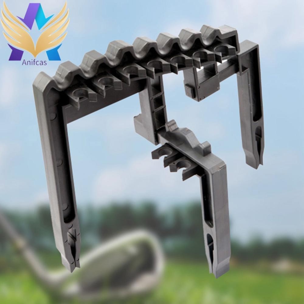 Golf 9 Iron Clubs Holder Anti-drop Golf Club Rack เครื่องมือทนทานอุปกรณ์เสริมกอล์ฟ