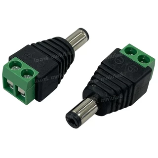 DC Jack แจ็ค DC Adapter Jack plug 5.5x2.1mm แบบหัวแจ็คตัวผู้/หัวแจ็คตัวเมีย/สายตัวผู้/สายตัวเมีย Male/Female Jack/Cab...