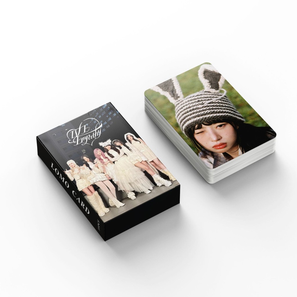 50-55pcs IVE EMPATHY โฮโลแกรมเลเซอร์ Lomo การ์ด ATTITUDE SHOW WHAT I HAVE Alive SWITCH DIVE Photocar