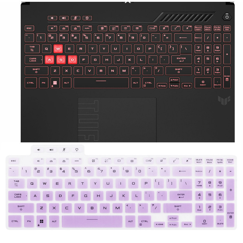 สําหรับ ASUS TUF Gaming F16 (2024) FX607 FX607JV FX607JI FX607J FX607JU FA607PI FA607PV FA607PR แป้น
