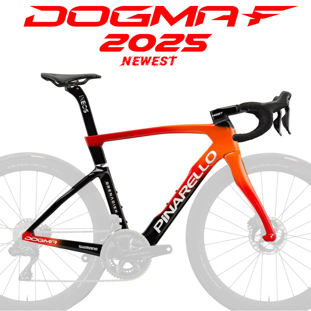 (Pre Order) 2025 ออกแบบใหม่ F กรอบคาร์บอนไฟเบอร์กรอบจักรยานเสือหมอบดิสก์เบรก/Rim เบรคสนับสนุน Di2