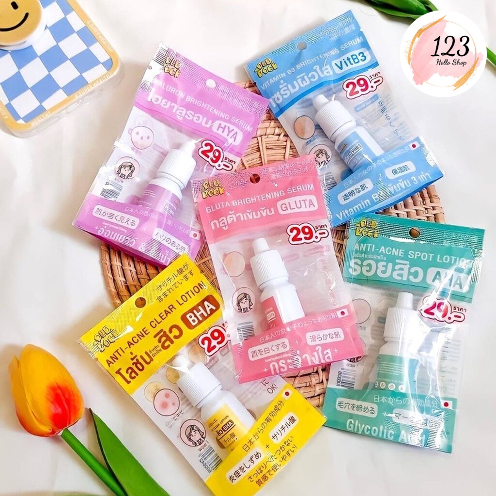 (1ขวด) Oldrock Serum / Lotion 10 ml โอลด์ร๊อค เซรั่ม/โลชั่น บำรุงผิวหน้า 10มล. ✨