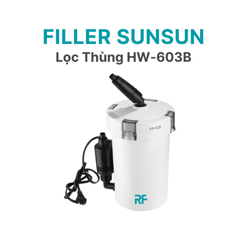 กรองตู้ปลา EW-603b เหมาะสําหรับตู้ปลาจาก 40-60cm (พร้อมปั๊ม)