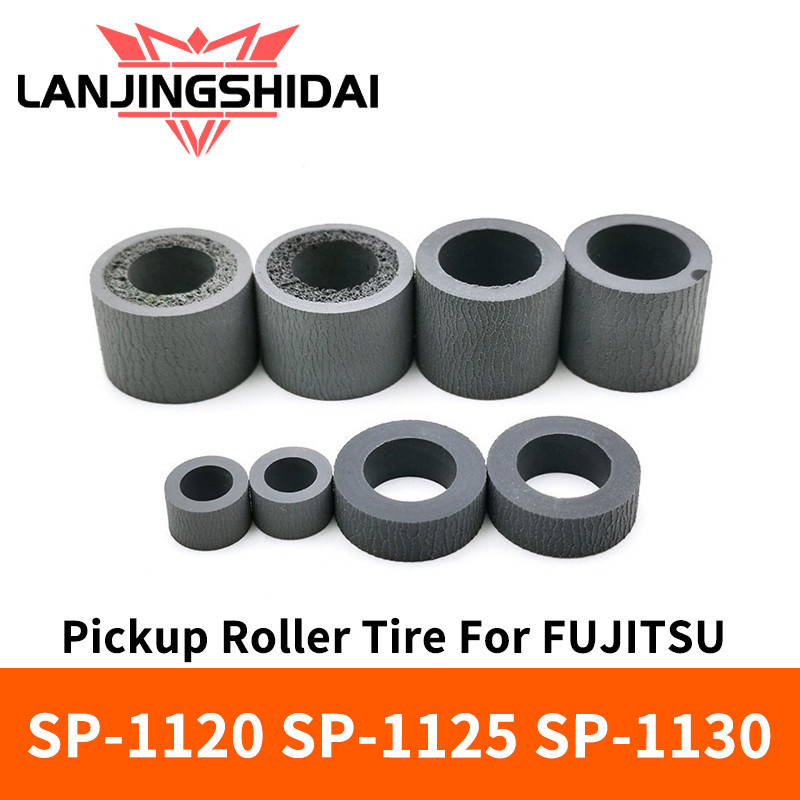 Pickup Roller ยางสําหรับ Fujitsu SP-1120 SP-1125 SP-1130 SP1120 SP1125 SP1130 เบรค Roller Scanner อะไหล่