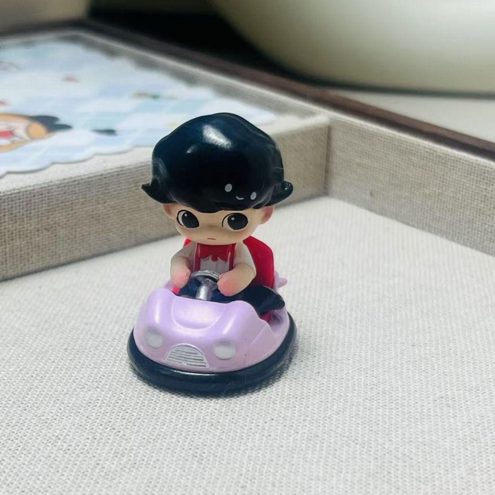 กล่อง BENJMOORE DIMOO, เครื่องประดับการ์ตูน POPMART, น่ารัก POPBEAN Dating Series ตุ๊กตาเดสก์ท็อปโดนัลด์ดั๊ก