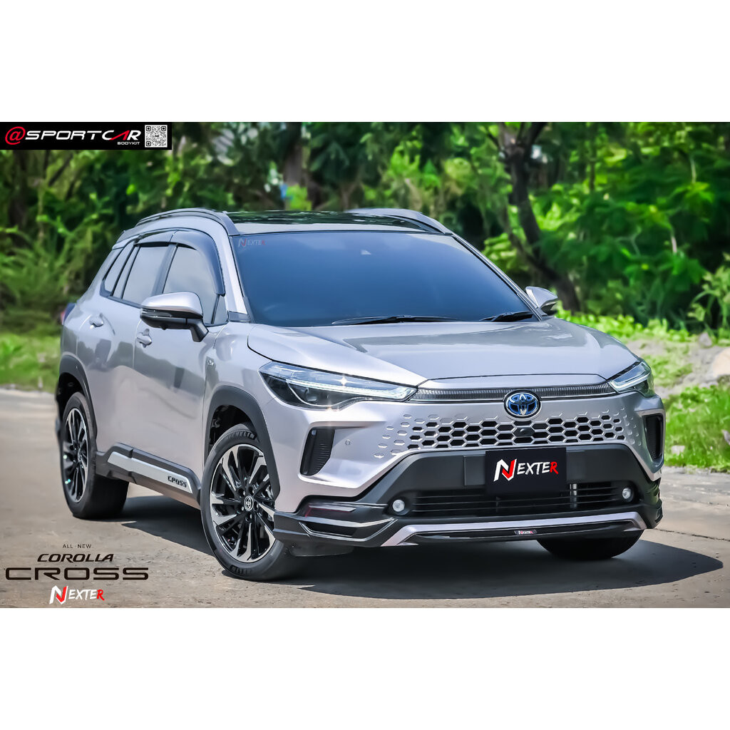 ชุดแต่ง Toyota Cross 24 26 ทรง Nexter by ASC - ชุดแต่ง Corolla Cross, Toyota Cross แต่ง, Toyota Cros