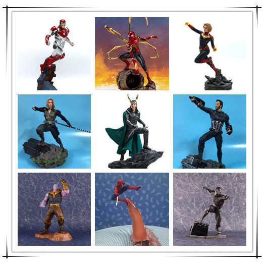 deadpool figure deadpool mask wolverine โรงงานบราซิล Iron Man mk47mk42 Superman Loki Spider-Man Ant-
