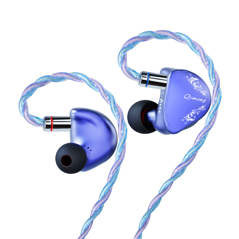 Cvj ARIA หูฟังชนิดใส่ในหูหูฟัง Nano-Crystal Dynamic Driver High Fidelity เสียงที่ถอดออกได้สายใหม่ AR