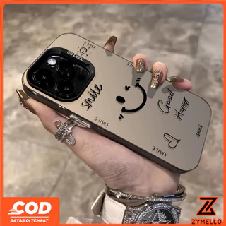 ใช้งานร่วมกับ OPPO Reno16F 16Pro 16C 15F 15ProMax 14F 14Pro 13F 13Pro 12F 12Pro 11F 11Pro 10Pro 8T 8Z 7Z 6Z happy smiley face กันกระแทก TPU โทรศัพท์มือถือกรณี