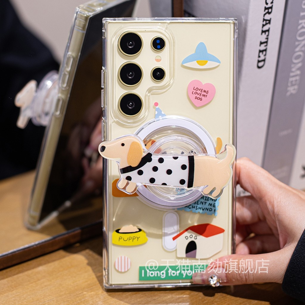 เหมาะสําหรับ Samsung s25ultra เคสโทรศัพท์แม่เหล็กสิบ galaxy เคสป้องกัน s23u คือ s20a55a54 สไตล์ใหม่ note10 ความรู้สึกระดับไฮเอนด์ + s24 Plus กรณีสร้างสรรค์เฉพาะ 22s21fe