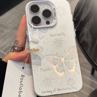 เคสโทรศัพท์สําหรับRedmi 13C 15C 14C 13 12 Redmiหมายเหตุ13 14 12 11 Pro Plus 10S Hard IMD Hollow Outผีเสื้อฝาครอบ