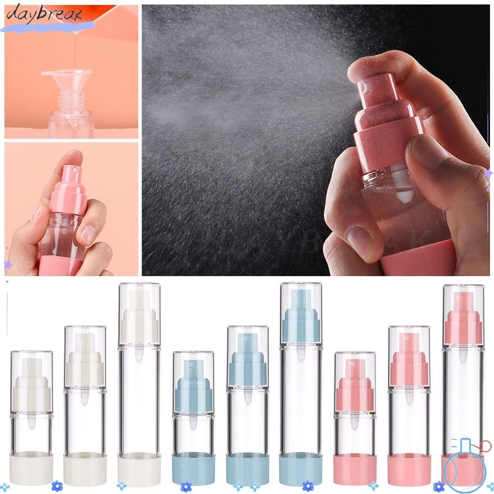 Daybreak 15/50ml สเปรย์โลชั่นอุปกรณ์เสริมการเดินทางบีบปั๊ม Skin Care คอนเทนเนอร์ที่ว่างเปล่า