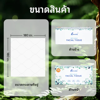 【แพ็คสุดคุ้ม 20 ห่อ】🔥ทิชชู่เช็ดหน้า 5 ชั้น 350 แผ่น 💪แข็งแรง ทนทาน ไม่ขาดง่าย ใช้ได้นาน คุ้มค่าเกินราคา tissue paper