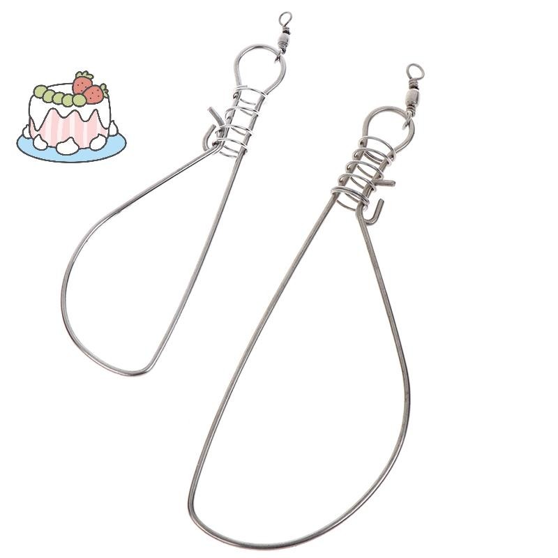 [Sep] 14/18cm ล็อคปลาเข็มขัดสแตนเลสแบบพกพาอุปกรณ์เครื่องมือตกปลาสด