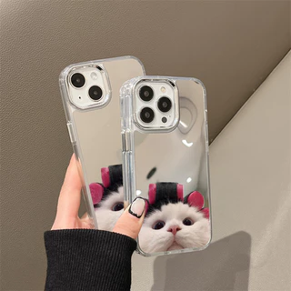 COD Case เคส iPhone 17 16 15 14 13 12 11 Pro Max เคสไอโฟน11 16 pro max Case ลายดอกไม้ กรณีโทรศัพท์มือถือชุบกระจก