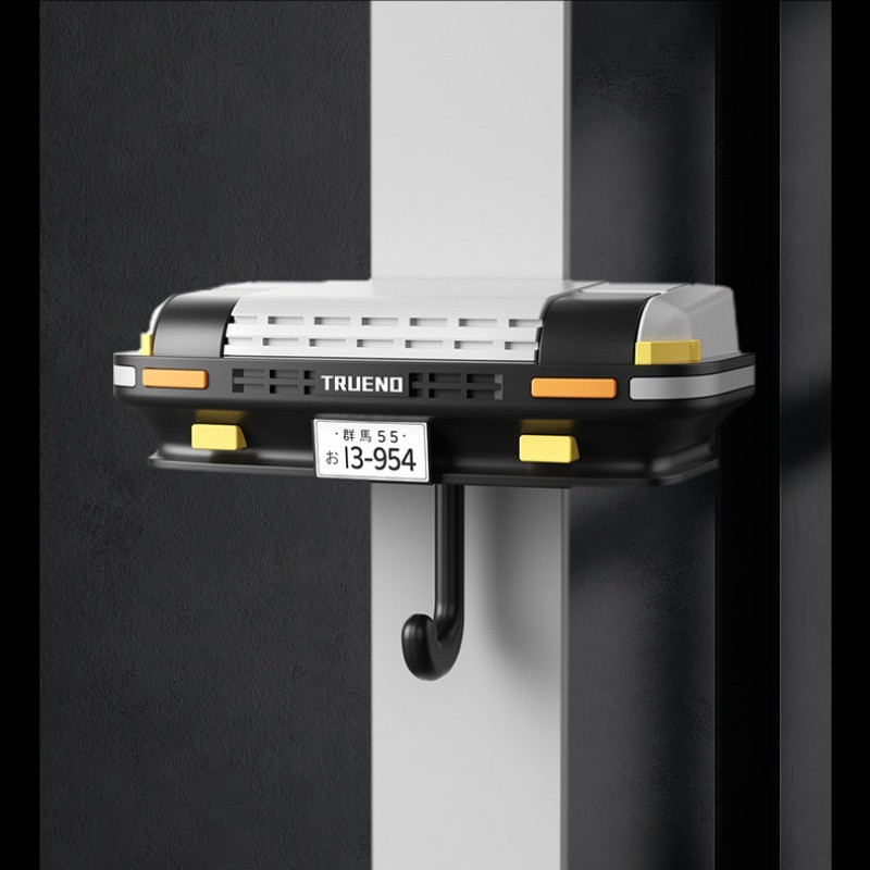 2025 ที่แขวนกุญแจรถไฟ AE86/MX-5 สไตล์สตรีท! แสงนีออน6เฉด+สายกันหลุดแรงดันสูง เปลี่ยนมุมได้180° - รูปที่ 6