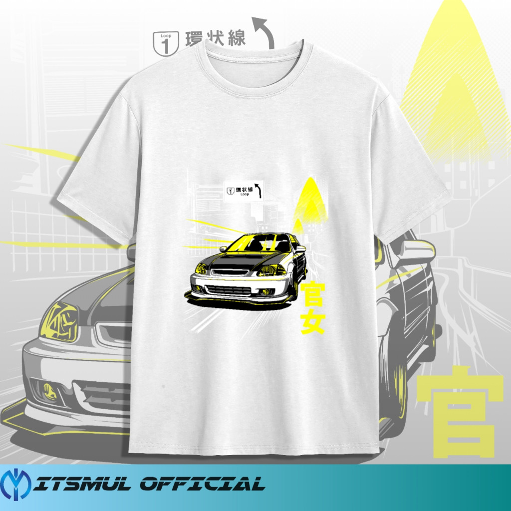 KATUN Japan Racing Automotive T-Shirt IM02(49) ผ้าฝ้ายหวี