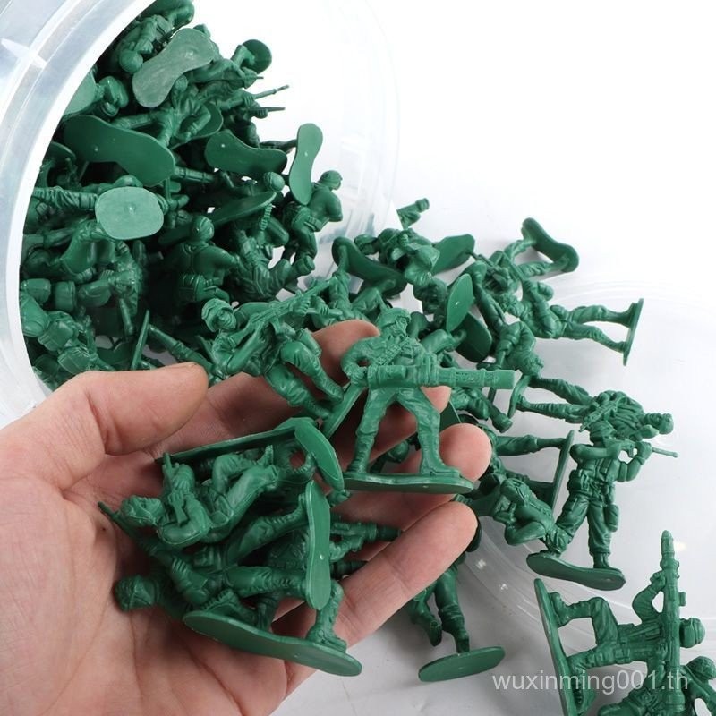 ชุดถังเด็ก หลากสี หลายสไตล์ ทหารพลาสติกขนาดเล็ก โมเดลของเล่นทหารสมัยใหม่