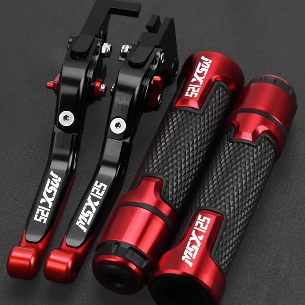 2023 2022รถจักรยานยนต์คลัทช์เบรคแบบปรับได้Handlebar GripsสําหรับHONDA MSX125 GROM MSX 125 2013- 2021 2020 2019 2018