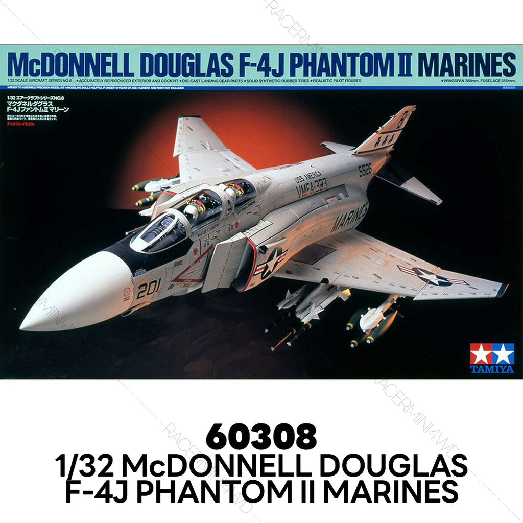 TAMIYA 1/32 McDonnell Douglas F-4J Phantom II Marines 60308