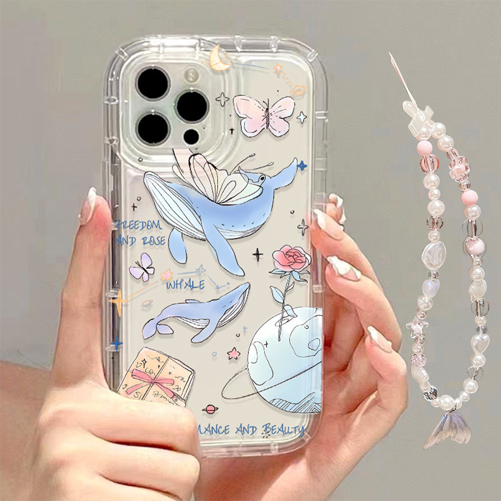 Flowers Case สำหรับ For IPhone 17 16 11 13 14 15 12 Pro Max 6 7 8 Plus X XR XS เคสโทรศัพท์กันกระแทก