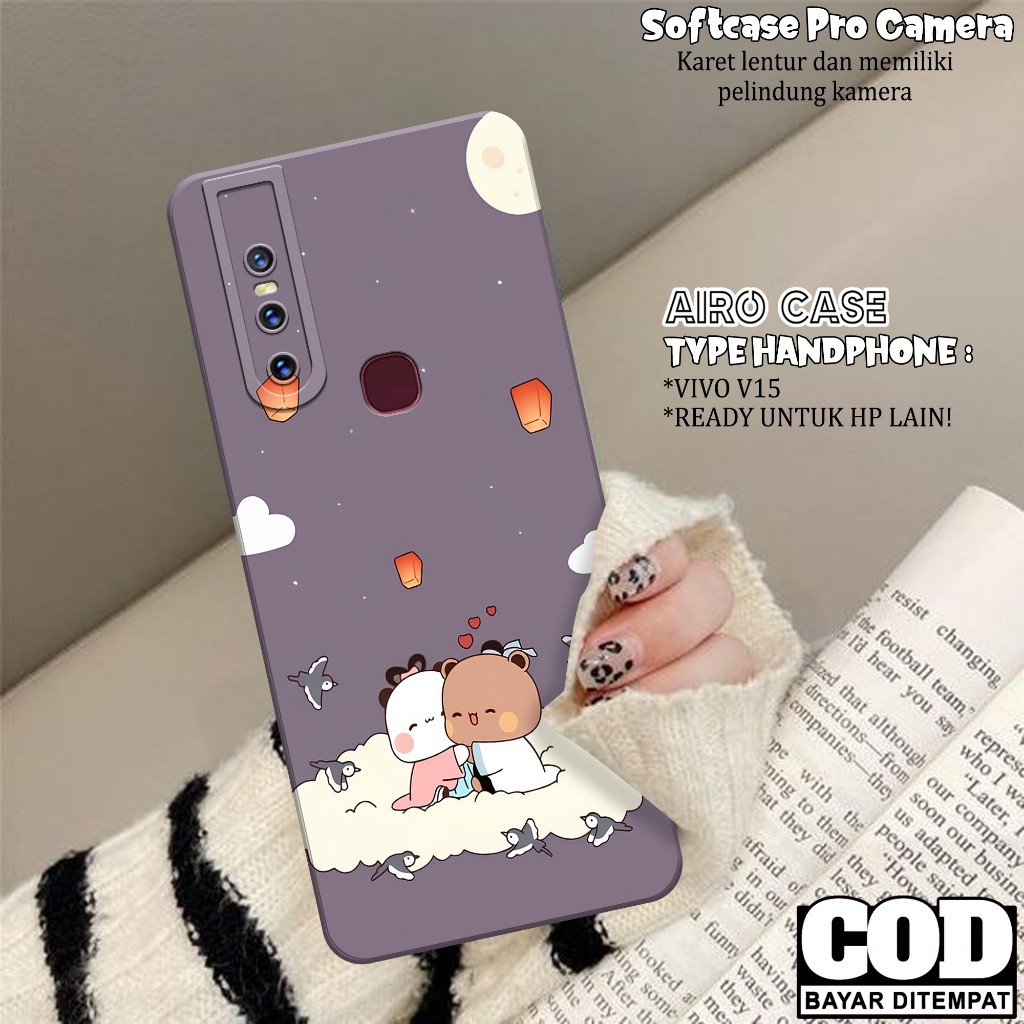 เคส HP ล่าสุด VIVO V15 - เคส VIVO V15 Softcase - เคสแฟชั่นการ์ตูน - เคส VIVO V15 - เคส Pro Camera So