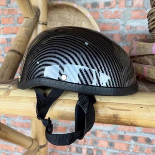 หมวกกันน็อคครึ่งใบ หมวกกันน็อคมอเตอร์ไซค์วินเทจ Retro Racer Scooter สีดําด้าน EPS ซับใน DOT ได้รับการรับรอง