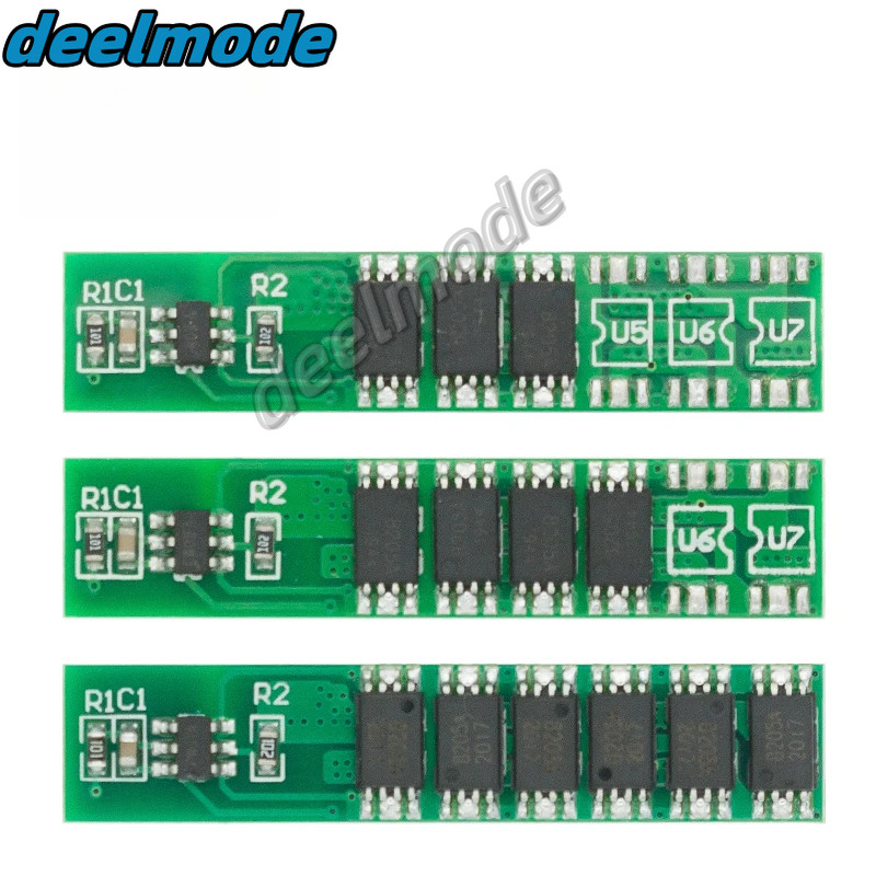 บอร์ดแบตเตอรี่ 1s 7 . 5 A 10a 15a 3 . 7 V Li - Ion 3 4 6mos 1S 7.5A 10A 15A 3.7V Li-ion Bms Pcm สําหรับ 18650 Lithium Lion Battery