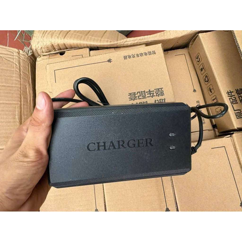 Pop Charger 48V 12Ah/20AH สายชาร์จ สายชาร์จ (เรือไฟฟ้า/จักรยานไฟฟ้า) 48V12A/220V50HZ/KKC48V12AH Char