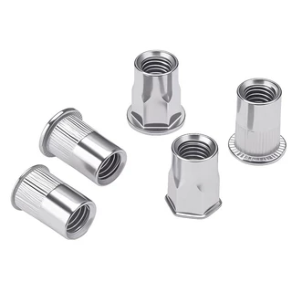 【Senyan】(4 รุ่น) น็อต ยกกล่อง รีเวทนัท หัวน็อตรีเวท M3 M4 M5 M6 สแตนเลส 304 เครื่องมือ Rivet Nut