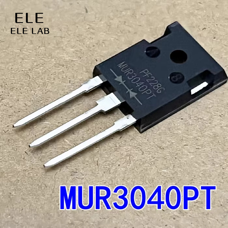 Original Ultra-Fast Recovery Diode MUR3040PT 400V 30A MUR3060PT MUR3020PT 400V 20A แรงดันไฟฟ้าวงจรเรียงกระแสไดโอดสําหรับวงจรไฟฟ้า