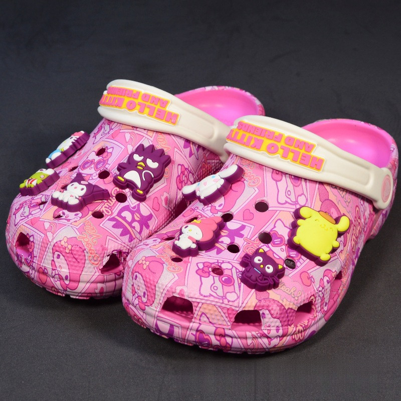 Crocs Kids Sandals เด็กชายและเด็กหญิง 2-16 ปี Sanrio Marvel O08T
