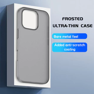 Ultra Thin Matte Soft เคสโทรศัพท์มือถือ for IPhone 11 เคส 13 15 16 Pro Max 14 12 13promax 14promax 15promax เคสมือถือ
