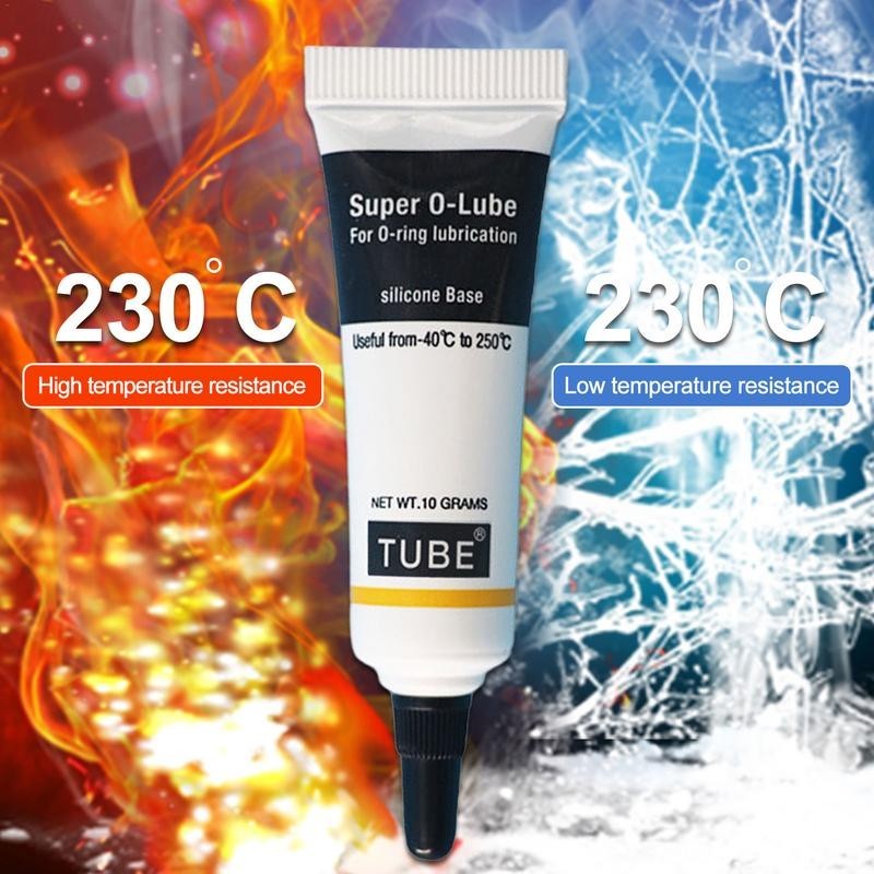 น้ํามันหล่อลื่นจาระบีซิลิโคน เกรดอาหาร กันน้ํา 10 กรัม ปรับปรุงบ้าน เครื่องชงกาแฟ น้ํามันหล่อลื่นโอริง - รูปที่ 2