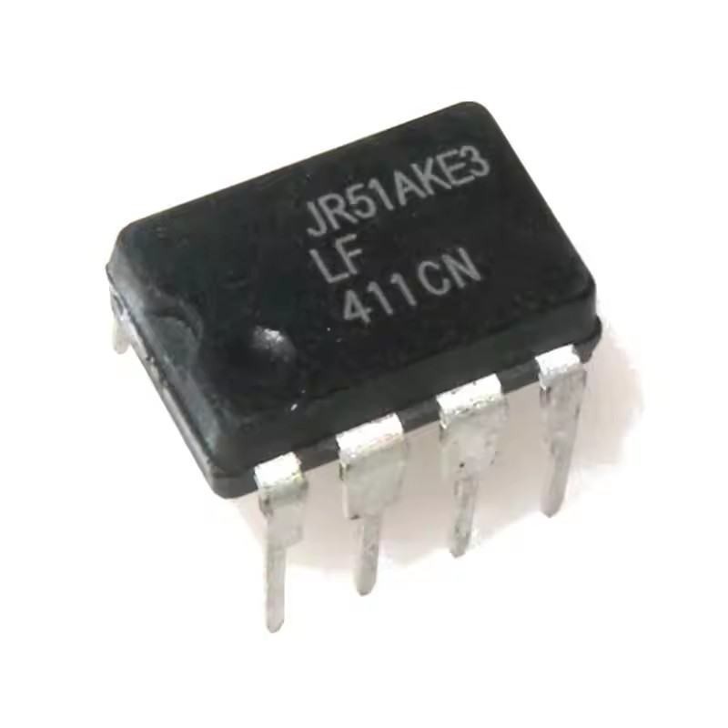 LF411 LF411CN DIP8 บรรจุภัณฑ์เครื่องขยายเสียงชิป Fever Operation Audio ชิป IC ยี่ห้อใหม่