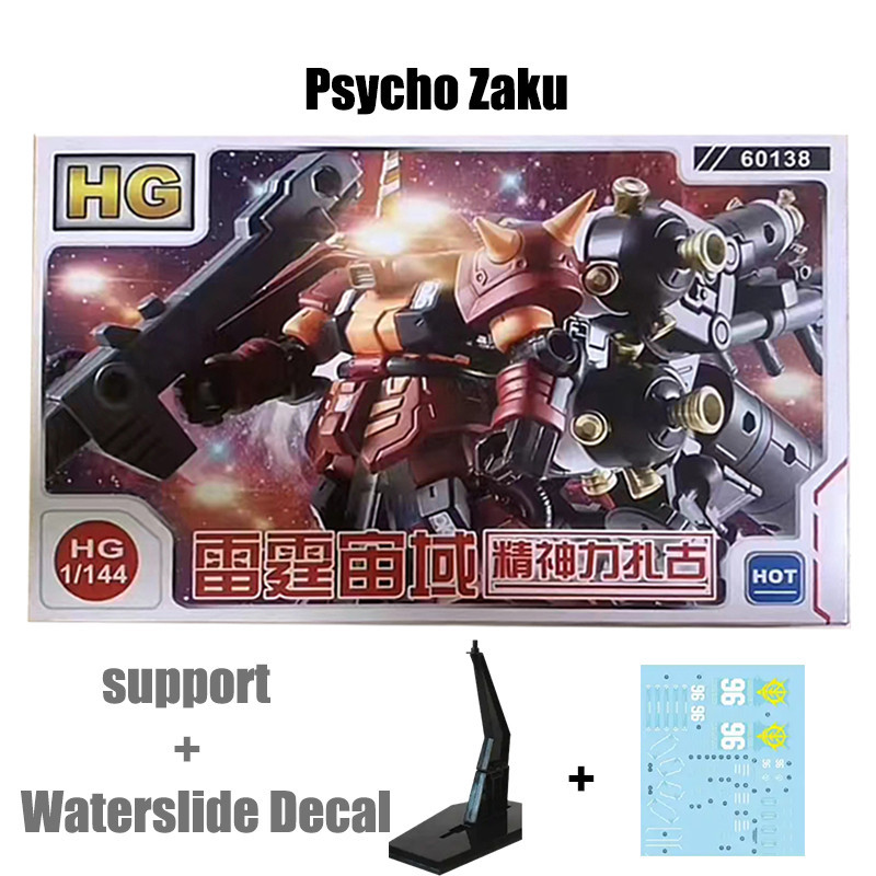 ฟิกเกอร์กันดั้ม 1/144 Zaku Thunderbolt Gundam Psycho Zaku HG MS-06R