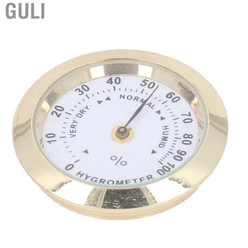 Guli Round Violin Hygrometer  Humidity Meter Compact Size for Musical Instruments