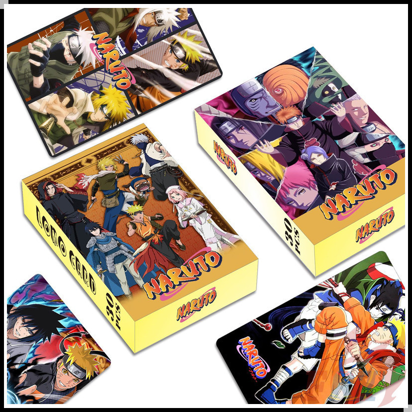 การ์ดโลโม่ ลายการ์ตูนนารูโตะ Series 03 สองด้าน จํานวน 30 ชิ้น ต่อกล่อง โปสการ์ด ขนาดเล็ก 5.6 ซม. * 8.8 ซม. สําหรับสะสมโฟโต้การ์ด