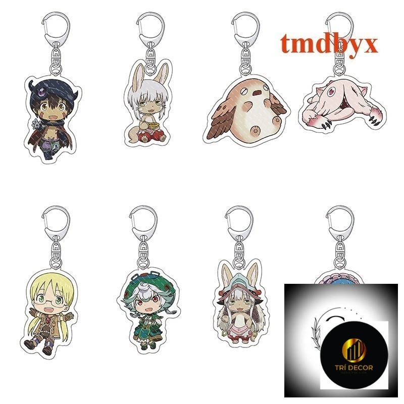 พวงกุญแจการ์ตูนอะคริลิค Made In Abyss Nanachi