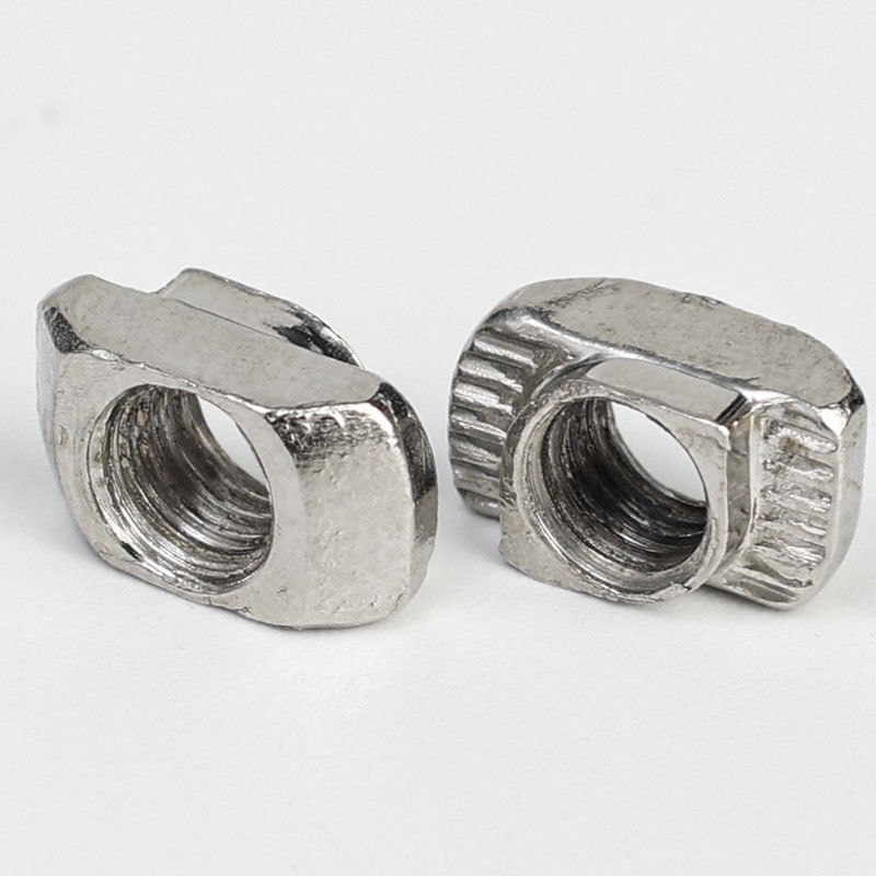 M5 T-Slot Nut – ตัวยึดหัวค้อนชุบเหล็กคาร์บอน – สกรูเลื่อนสําหรับการติดตั้งโปรไฟล์อลูมิเนียม, อุปกรณ์ยึดยึดอเนกประสงค์ ราคา ถูกที่สุด ดีลบีเคเค แกลเลอรีภาพที่ 2