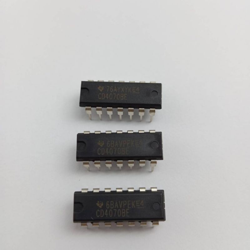 CD4070 ทรานซิสเตอร์ ไอซี [IC]  สินค้าใหม่ พร้อมส่งในไทย